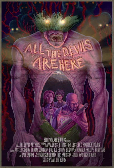 All the devils are here poster