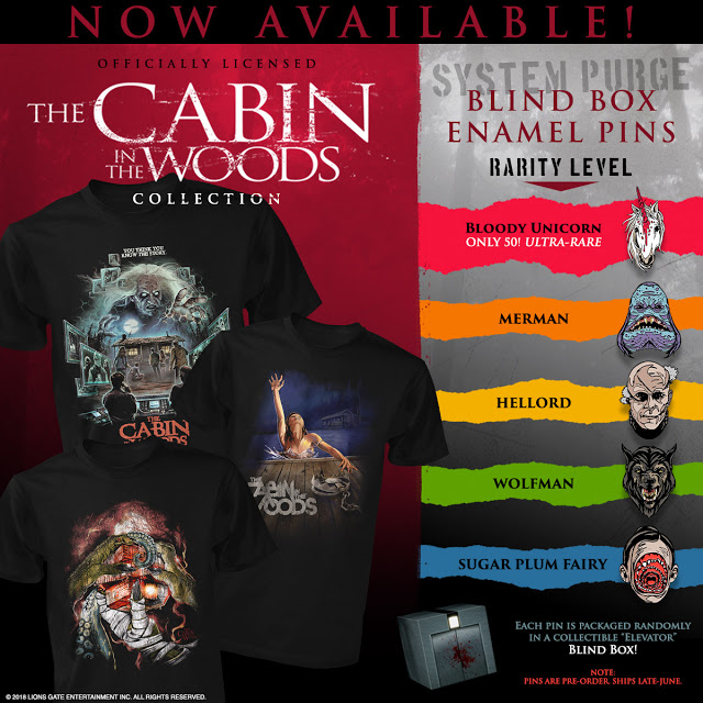 cabin in the woods merchandise image