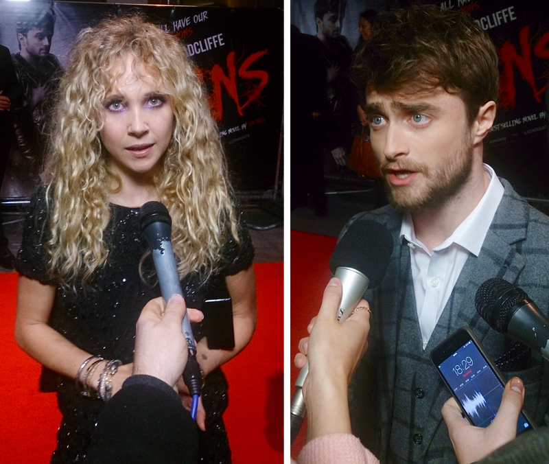 Daniel Radcliffe and Juno Temple