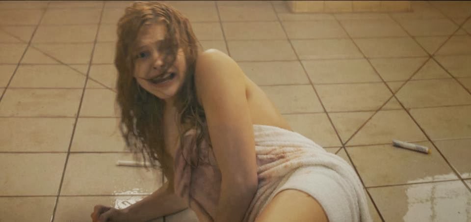 Carrie on the floor