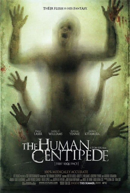 the Human centipede poster