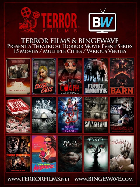 Terror Films & Binge Wave Poster