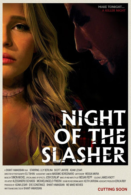 night of the slasher poster