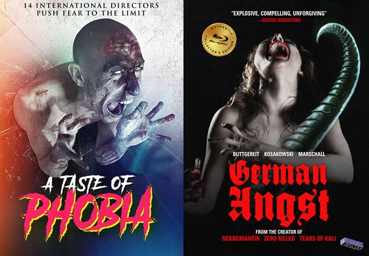 a taste of phobia and German angst posters