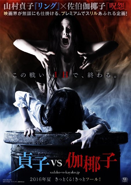 Sadako Vs Kayako poster