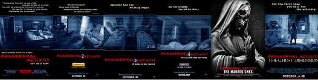 All paranormal activity posters