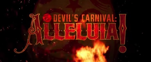 The Devil's carnival: Alleluia banner