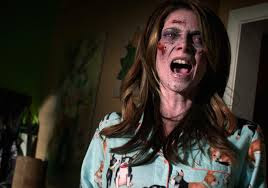 Evelyn has a bizarre taste in night atire