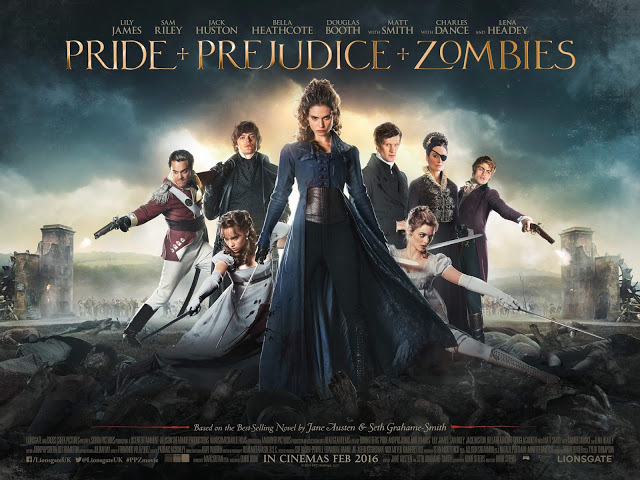pride and prejudice and zombies poster